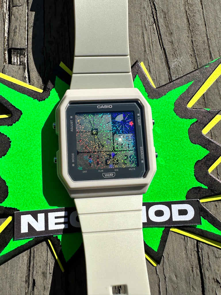 Casio POP Star Field Holographic Display Mod - Holo Watch