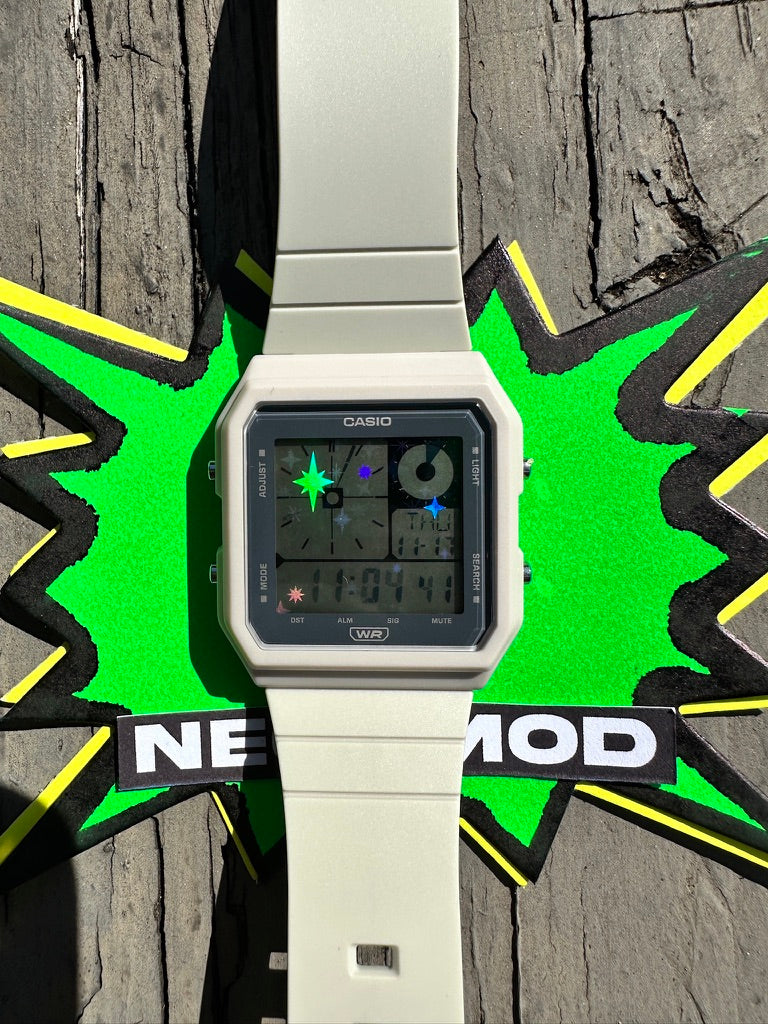 Casio POP Star Burst Holographic Display Mod - Holo Watch