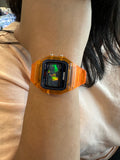 Skmei Tangerine/Orange Shattered / Full Screen Holo Mod